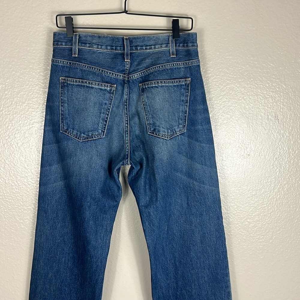 Nili Lotan Medium Blue Relaxed Baggy Taylor Jeans in Simon Wash - Picture 10 of 10